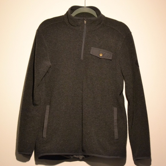Eddie Bauer Quarter Zip Fleece - Picture 2 of 5